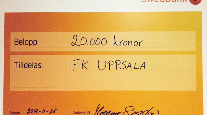 IFK tilldelas stipendium