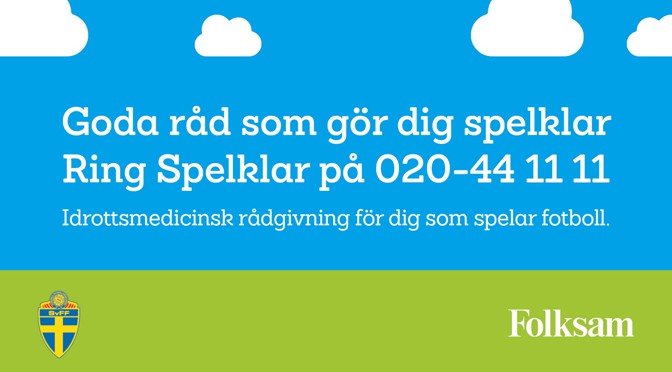 Folksam och SvFF lanserar ”Spelklar”